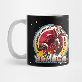 Skateboard Santa Hamaga t-shirt Mug